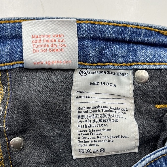 Ag Adriano Goldschmied The Premier Skinny Straight Size 25R - Picture 13 of 16